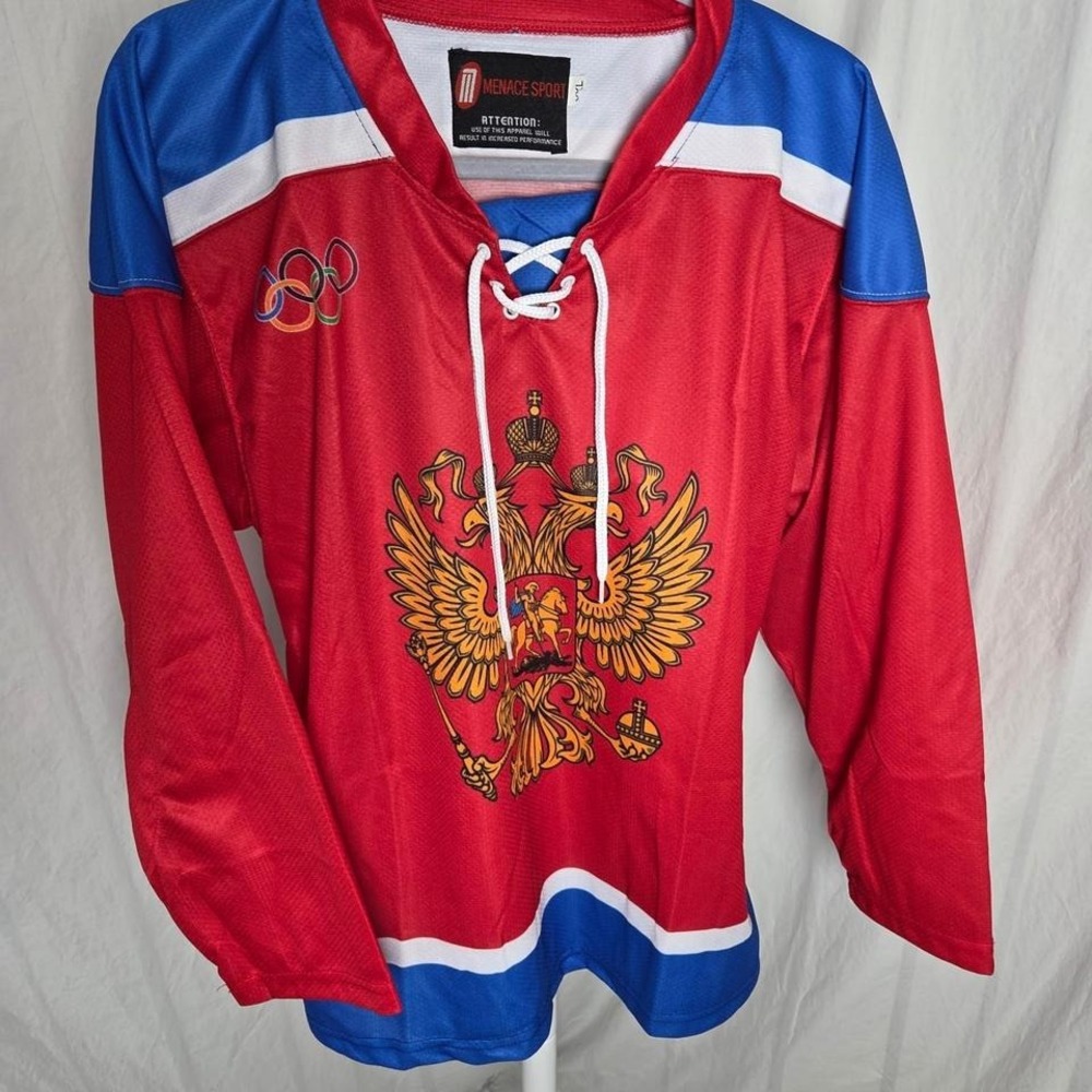 Russian Olympic Hockey Jersey Size XXL#hockey #olympics